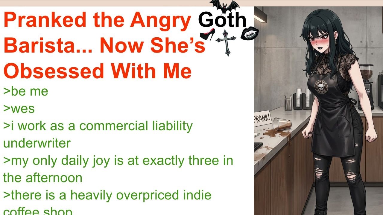 Pranked the Angry Goth Barista... Now She’s Obsessed With Me | 4chan Greentext Stories