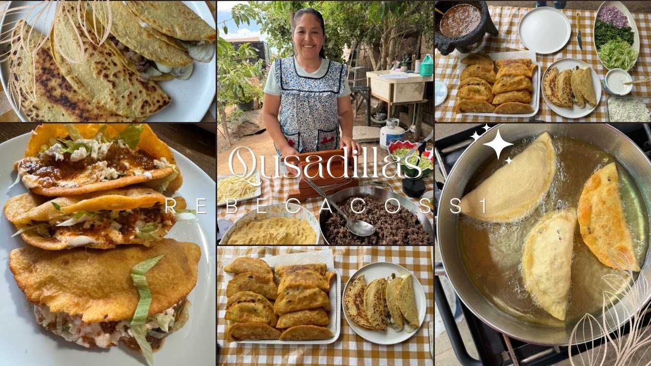 QUESADILLAS FRITAS / COMAL