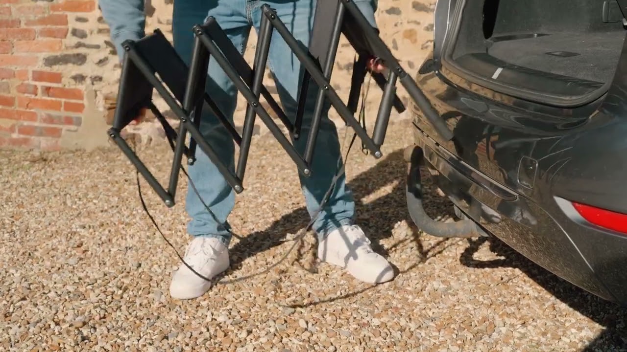 Lightweight Folding Dog Steps For Cars | The Ramp People