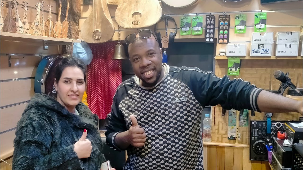 #مايكل_ازرو مع الفنانة خديجة تمنايت في أغنية امازيغية 