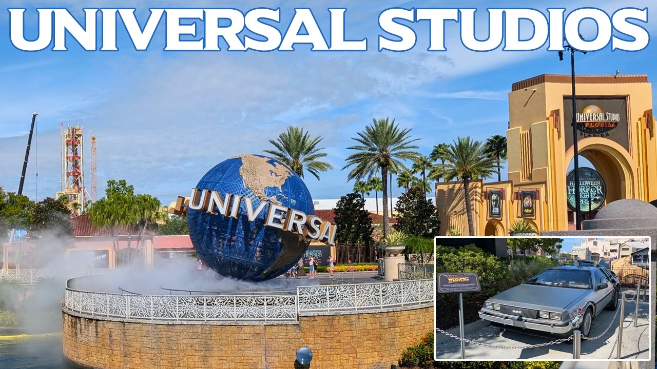 Universal Studios Florida Tour: E.T. Ride, Harry Potter Gringotts & Wicked Movie Props