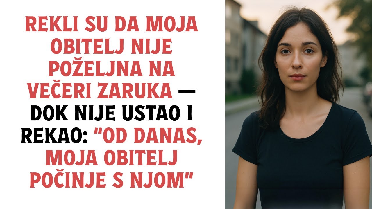 Nisu željeli moju obitelj na zarukama—dok nije ustao i rekao 