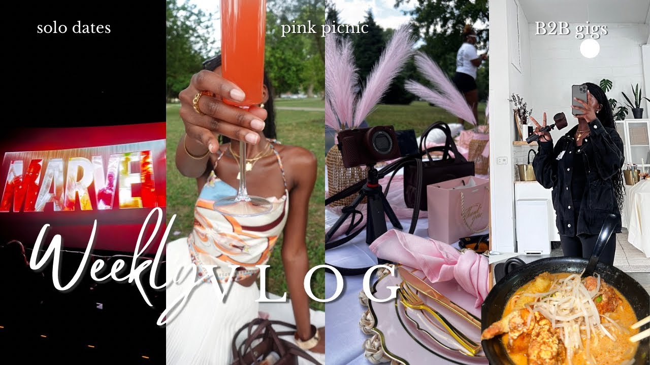 VLOG | Christian Girl Diaries ♡ SS picnic, solo dates, makeup routine, bookings & more | myra k