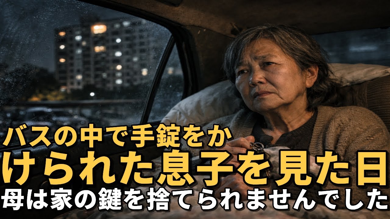 バスの中で手錠をかけられた息子を見た日、母は家の鍵を捨てられませんでした