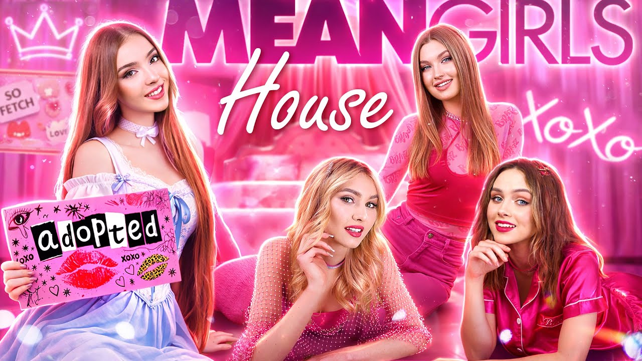 Меня Удочерили Mean Girls! Я Попала в Mean Хаус
