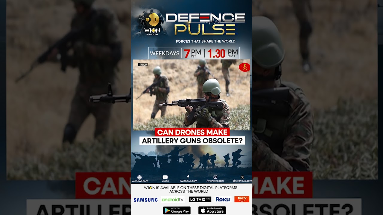 Can Drones Make Artillery Guns Obsolete? | WION Defence Pulse