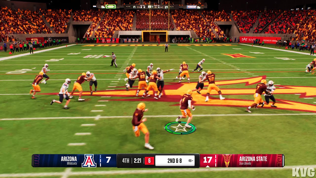 College Football 25 - Arizona Wildcats vs Arizona State Sun Devils - Gameplay (PS5 UHD) [4K60FPS]