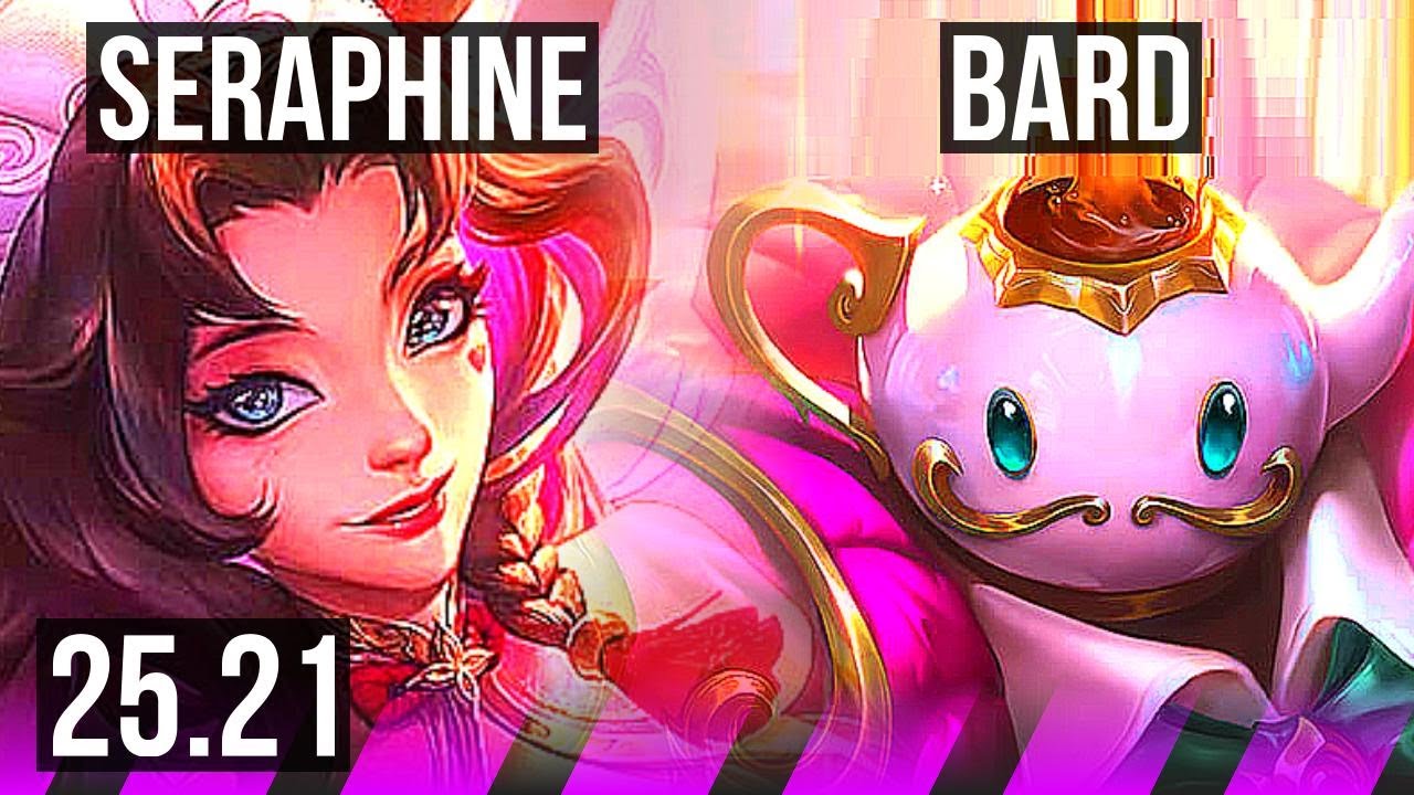 SERAPHINE & Ashe vs BARD & Kai'Sa (SUP) | NA Master | 25.21