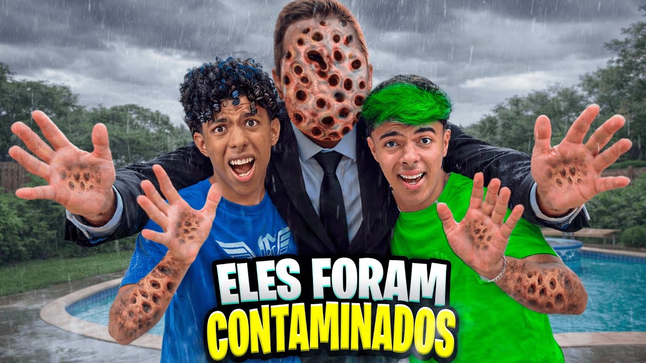 O CARA BIZARRO INFECTOU O GABRIEL E O ESTEVÃO! *OQUE VAMOS FAZER?😨