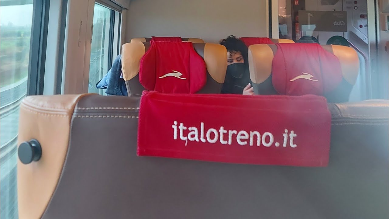 Viaggio in Club Executive su italo da Napoli Afragola a Reggio Emilia Av Mediopadana