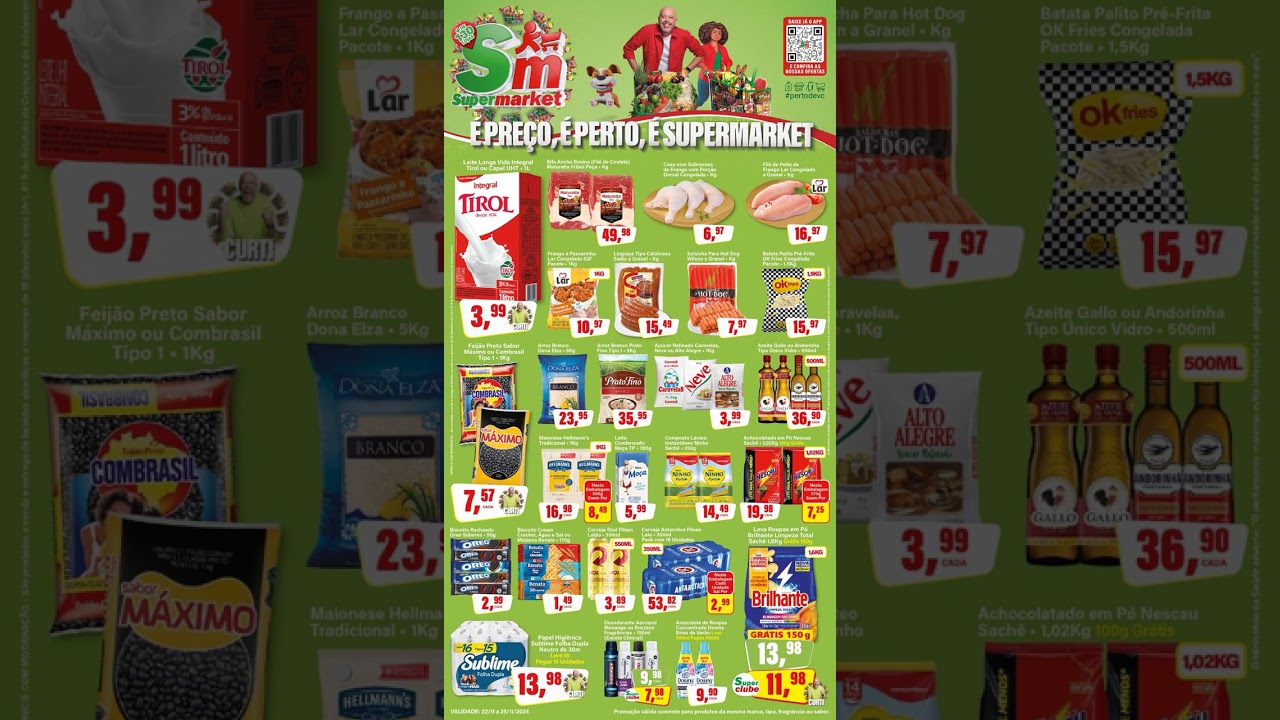 Ofertas Rede Supermarket (BR) v&aacute;lidas de 22/11 a 25/11/2024