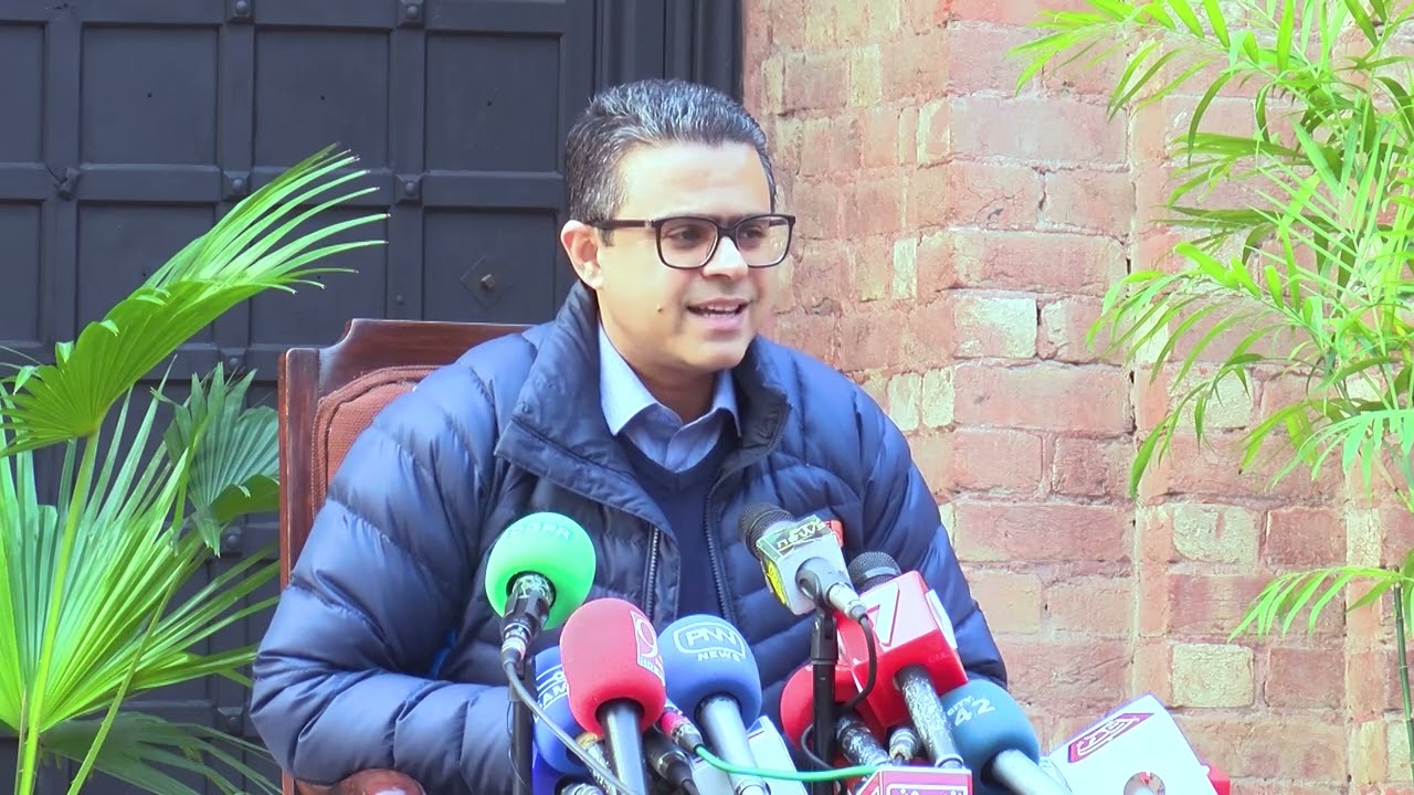 SACM Punjab on Information & Special Initiatives Hasaan Khawar Press Conference in Lahore (14.01.22)