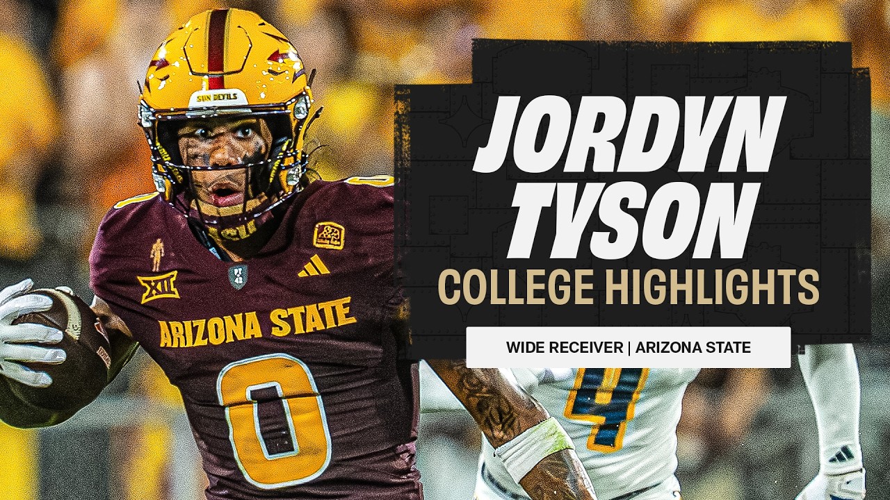 Jordyn Tyson Full Highlights | Arizona State WR | 2026 NFL Draft