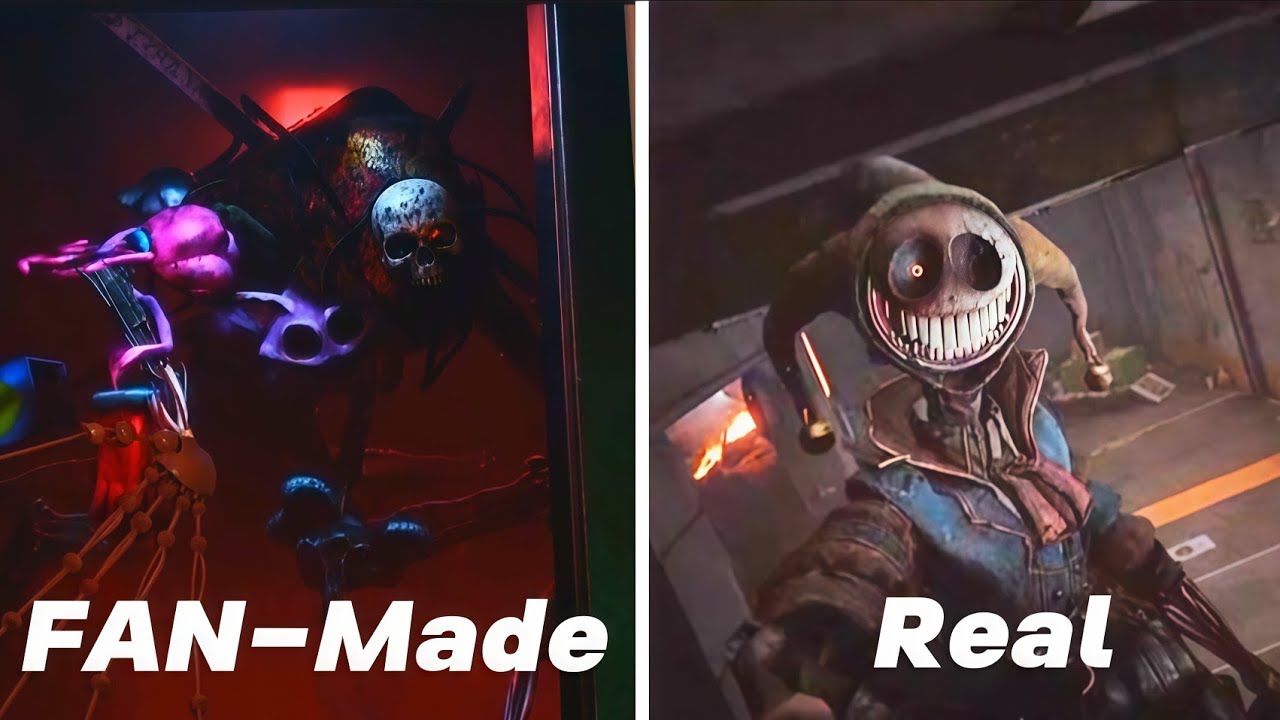 Fan-Made Vs Real Prototype Design | Poppy Playtime Chapter 5 | Part 3 |