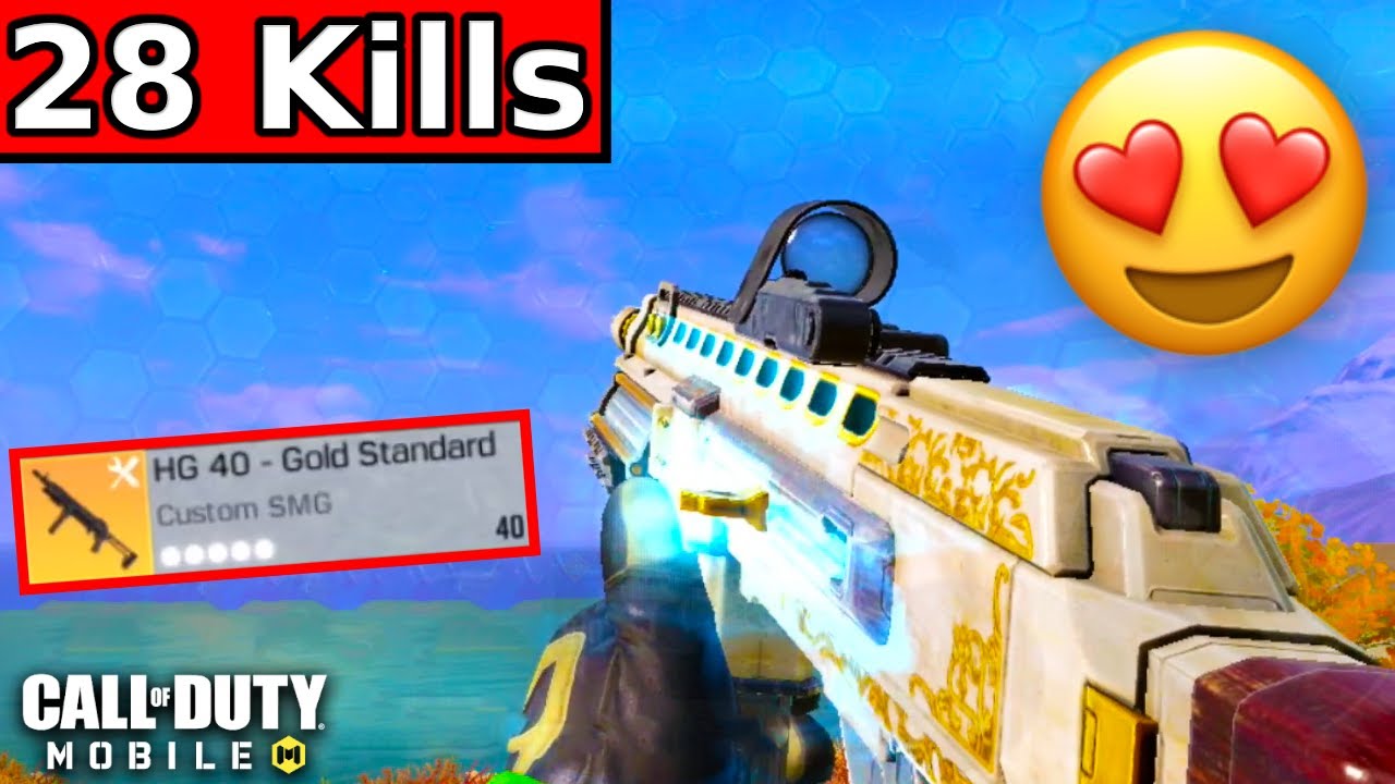 *NEW* HG40 - GOLD STANDARD is INSANE!! | CALL OF DUTY MOBILE | DUOS VS SQUADS