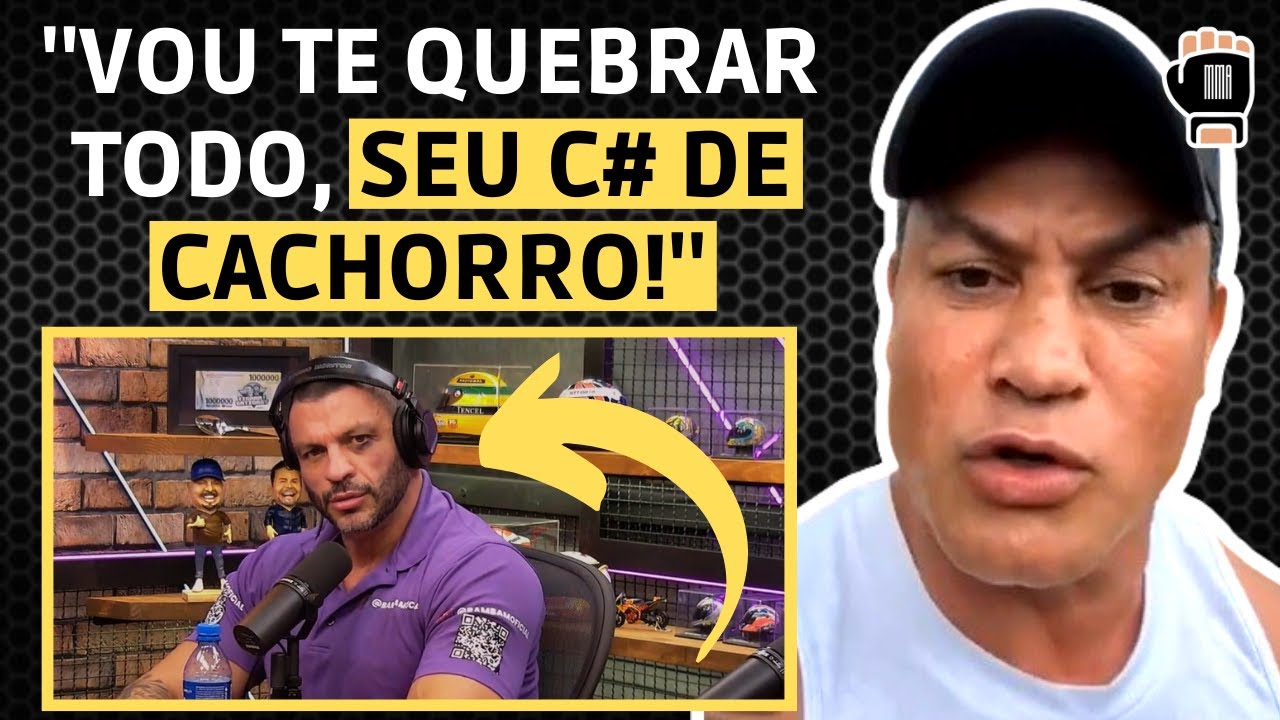 POPÓ PERDE O CONTROLE E AMEAÇA BAMBAM AO VIVO