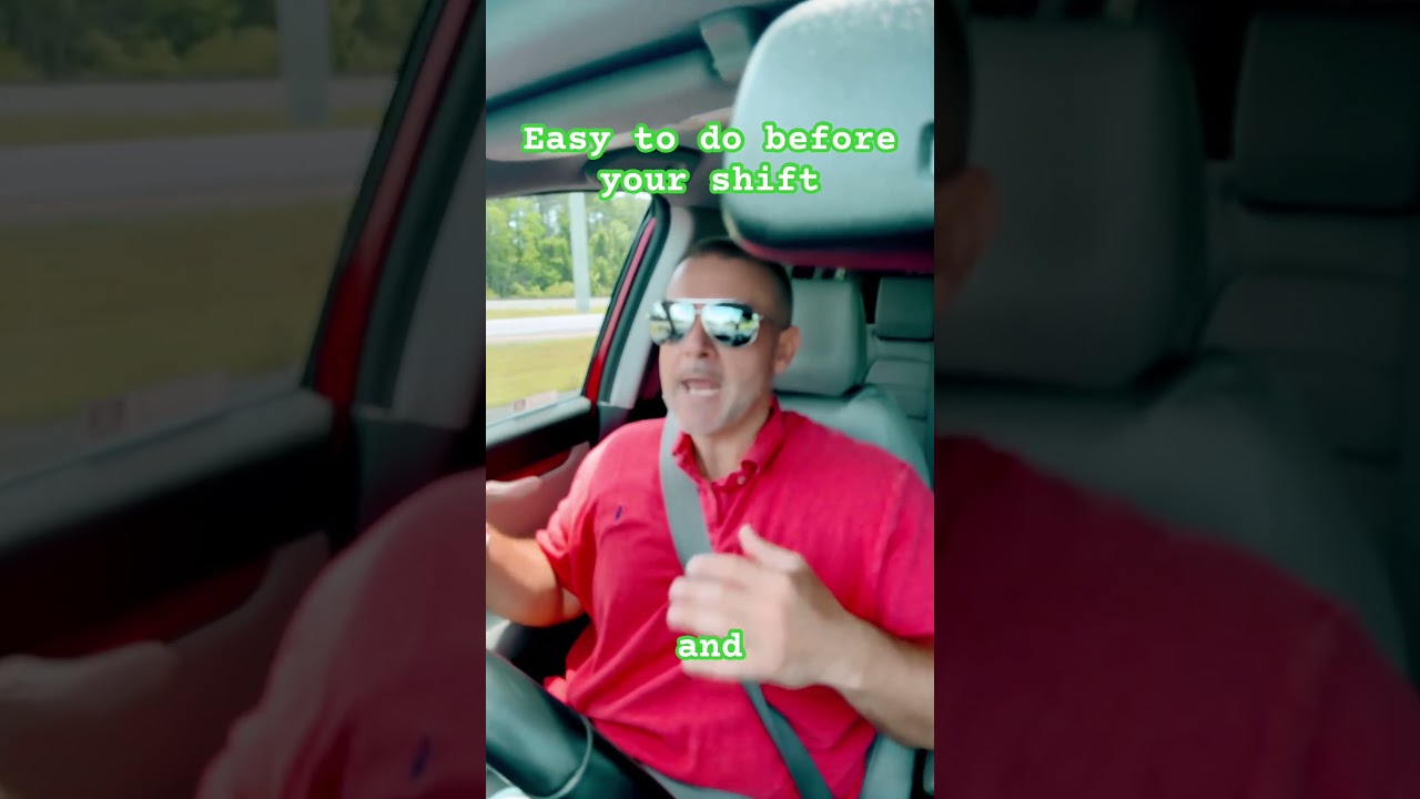 Uber drivers, start off like this everyday!