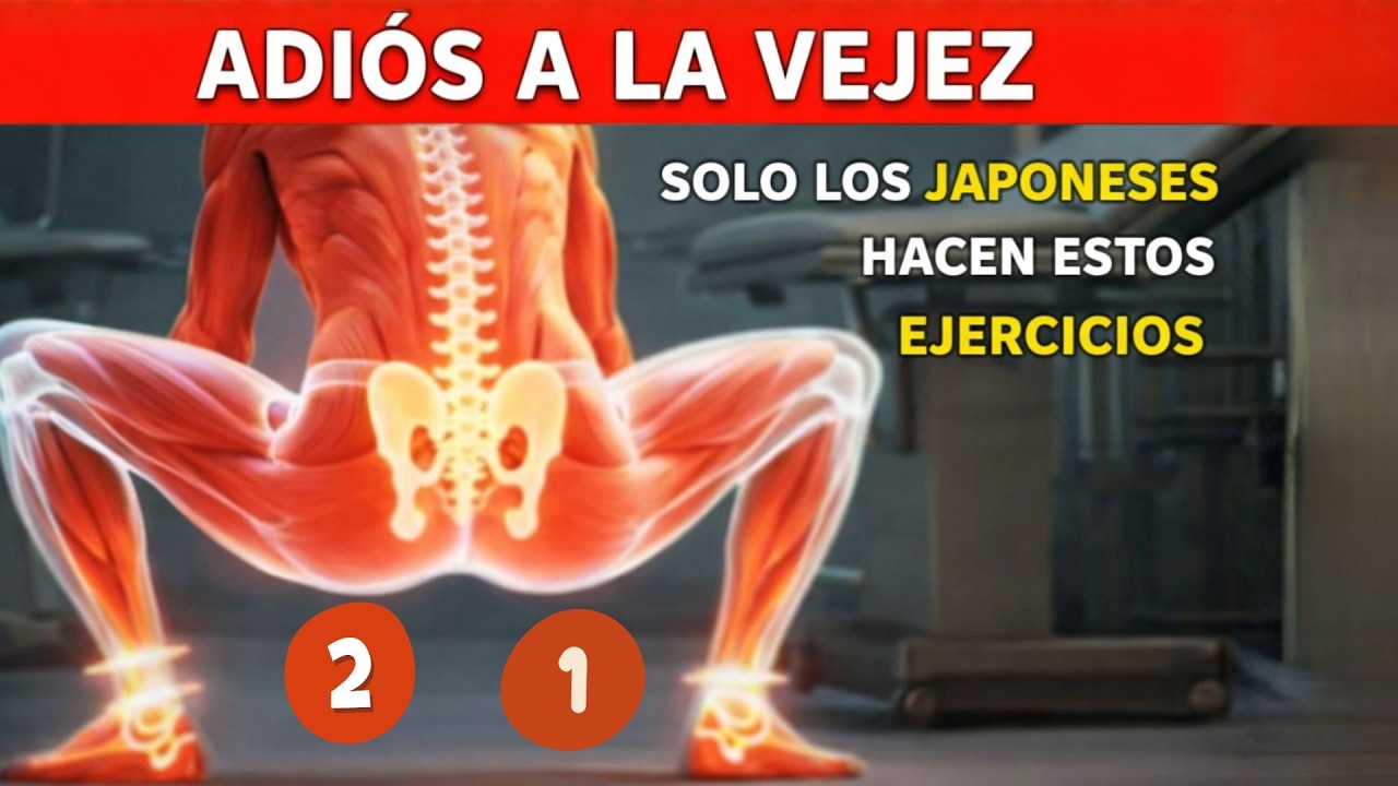 Más de 50? 6 Movimientos que Los Ancianos Japoneses Practican Todos Los Días Sin Gimnasio!