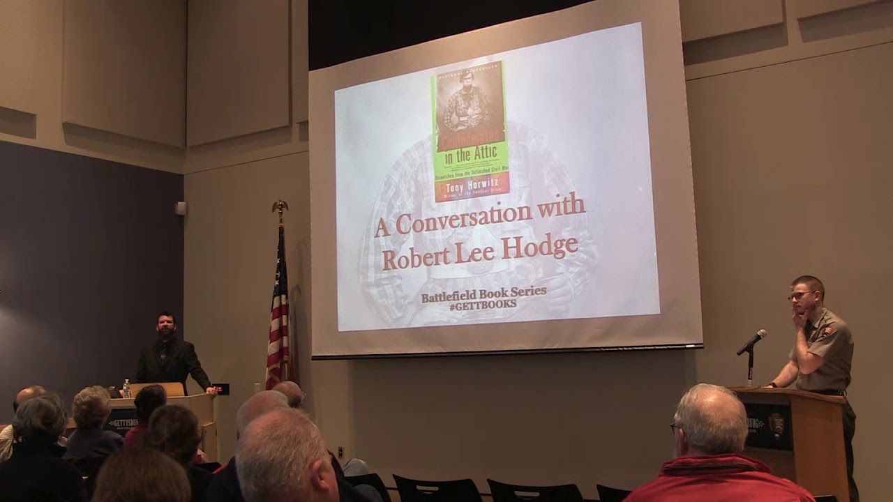 Confederates in the Attic book talk  by Robert Lee Hodge at Gettysburg