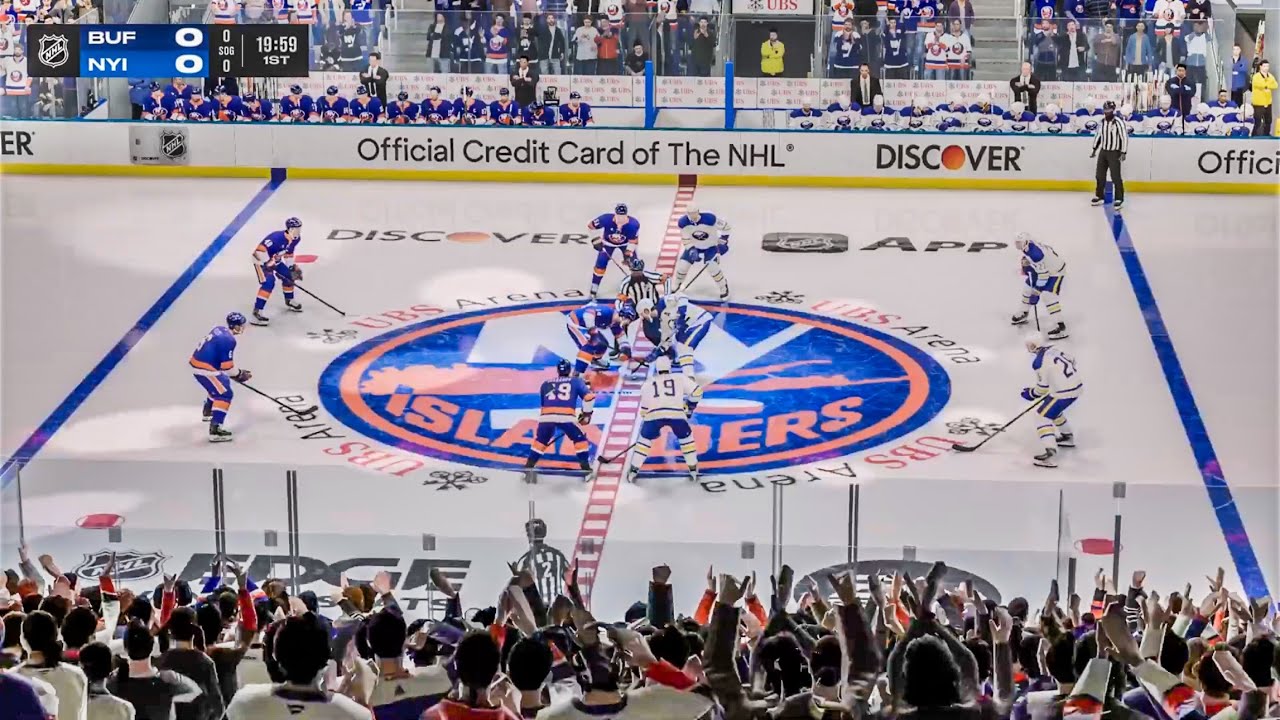 New York Islanders vs Buffalo Sabres 1/24/2026 NHL 26 Gameplay