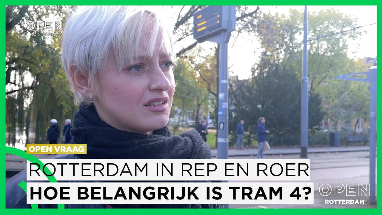 Rotterdammers in rep en roer: Wat betekent tram 4 voor de stad? | OPEN VRAAG