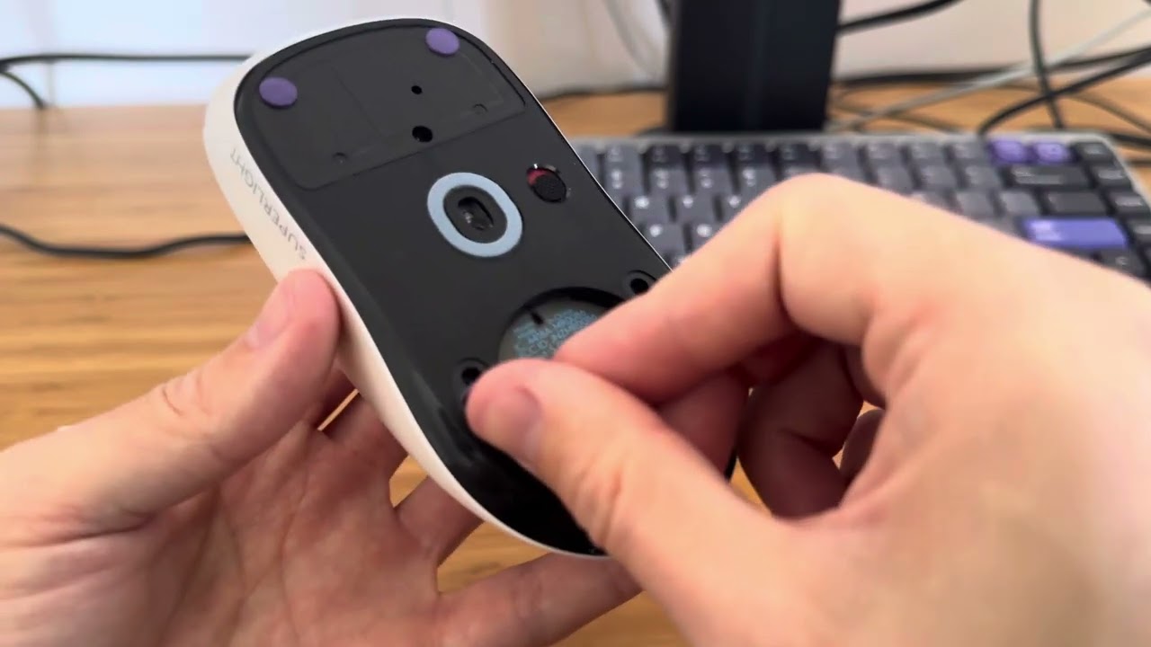 Installing Obsidian Air Mouse Dots (X-Raypad Mouse Skates)