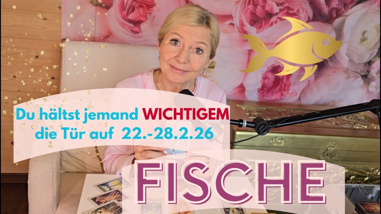 FISCHE - Du öffnest JEMANDEM deine TÜR 🌀💫☀️❤️22.-28.02.26
