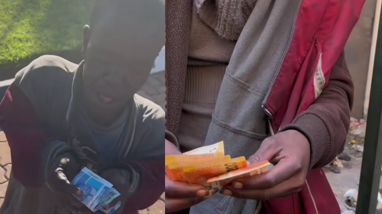 ALI BOY, GIVING MONEY TO THE POOR (RANDOM ACTS OF KINDNESS)