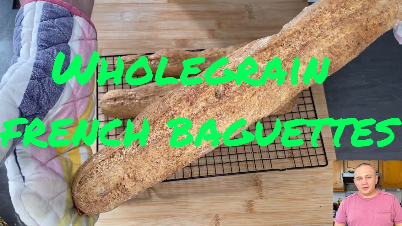 Wholegrain French Baguettes recipe (always working)