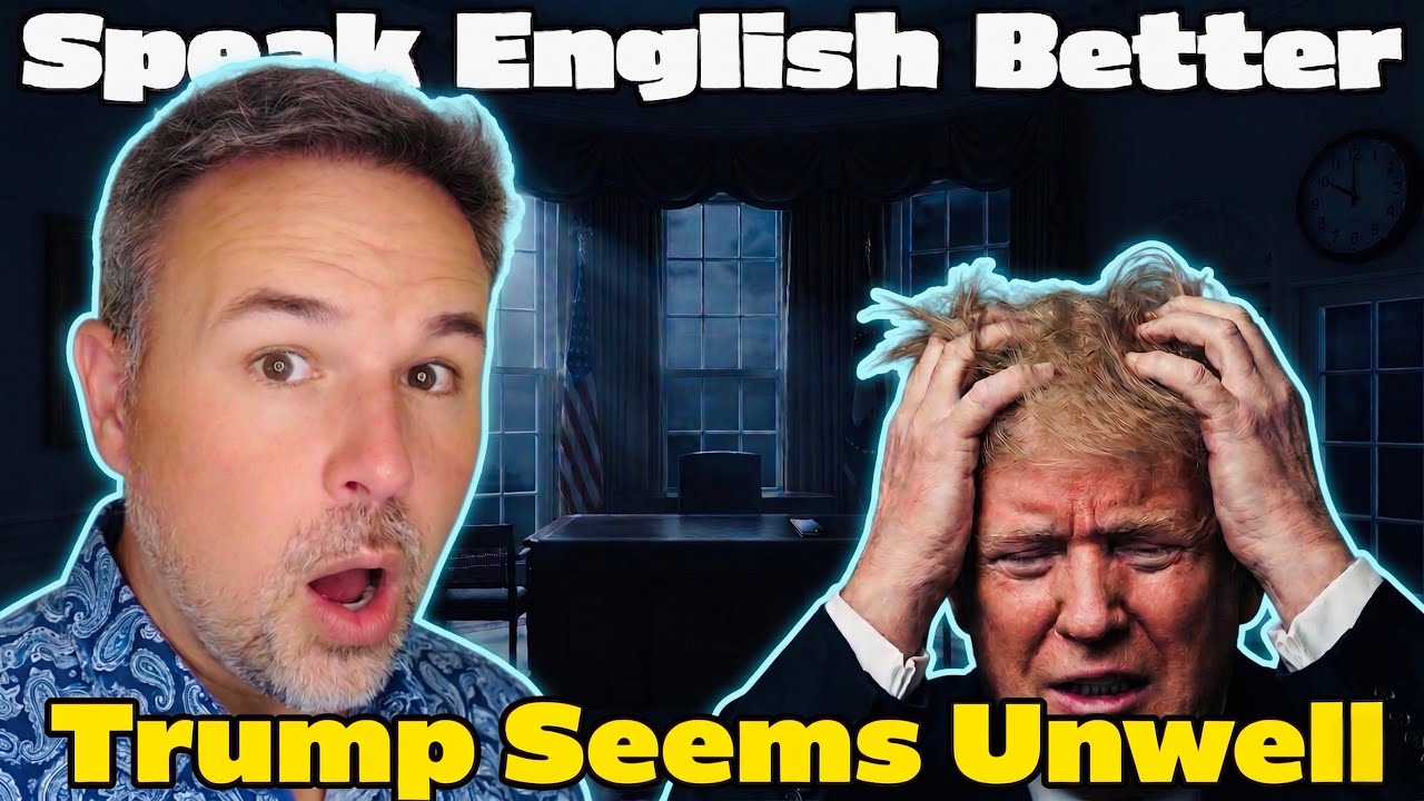 Trump Loses it at 12:15 in the Morning (Improve Your English Here)