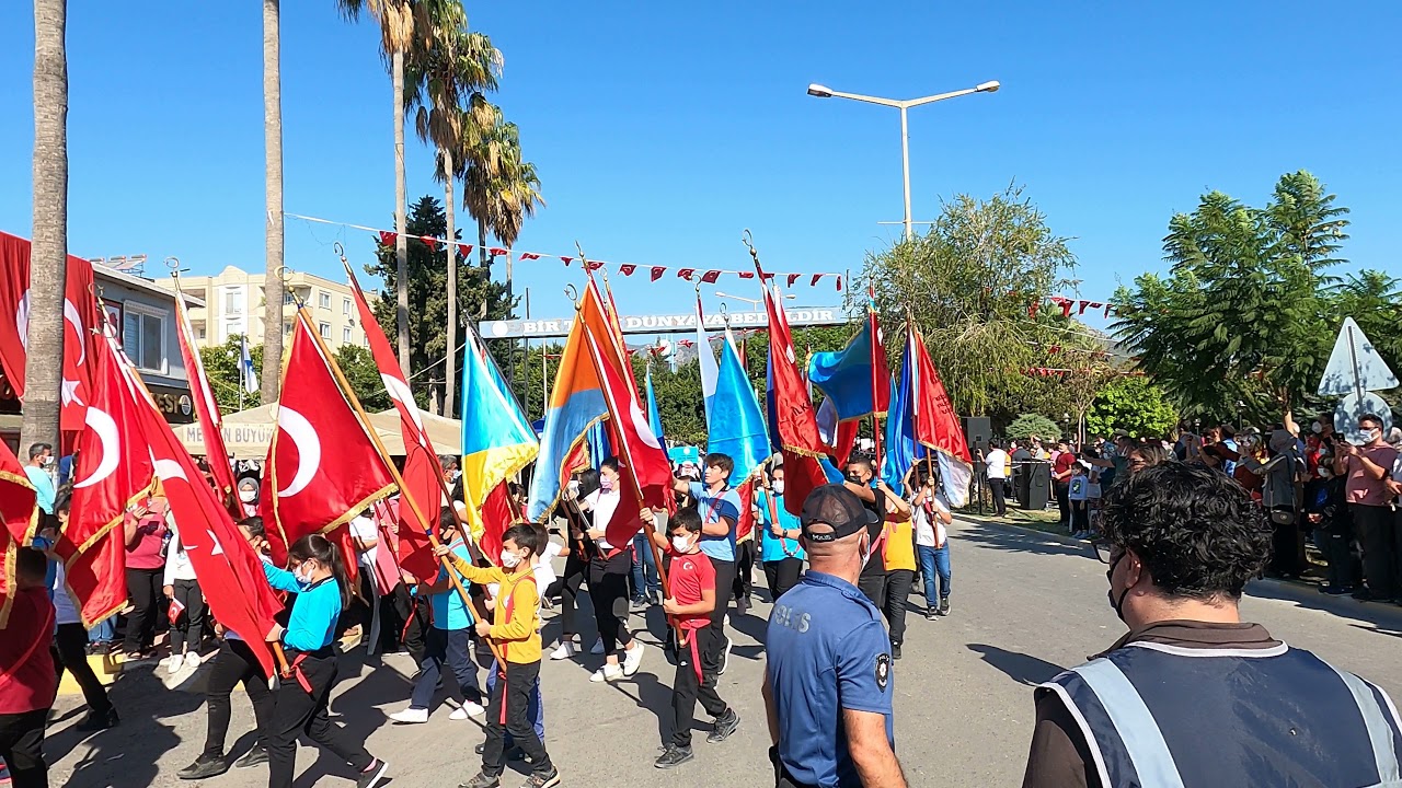 29 EKİM CUMHURİYET BAYRAMI KUTLAMASI BOZYAZI/MERSİN 29.10.2021