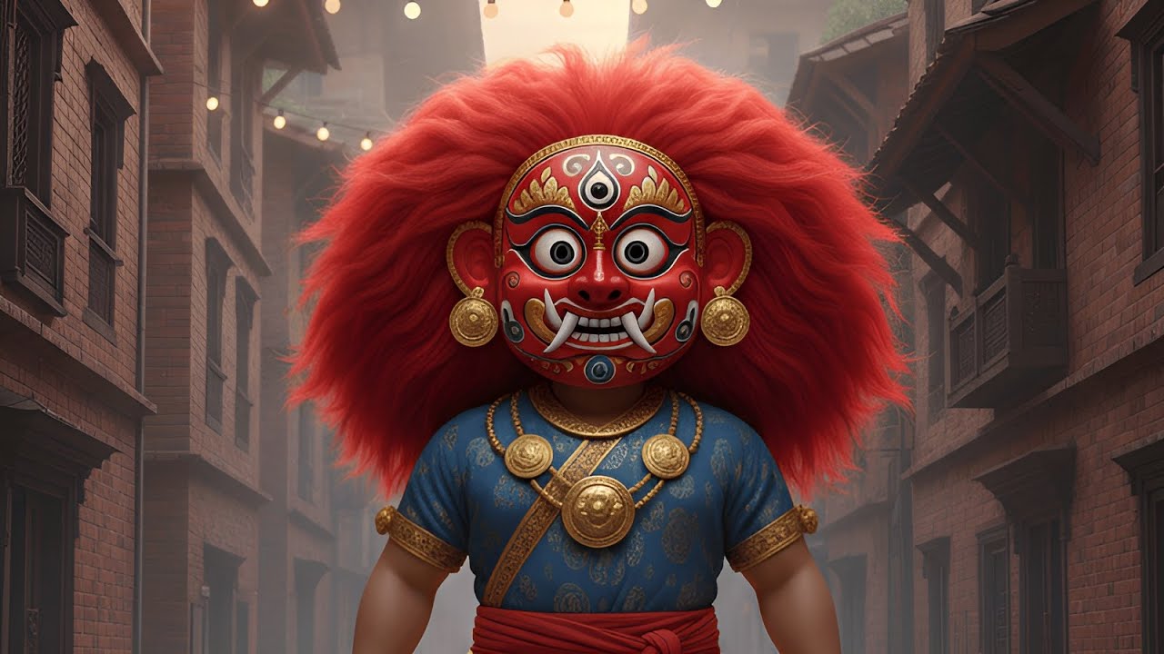 The Legend of Lakhe | Kids Friendly 3D Animation | Indra Jatra Story - Part 1   (Nepali Version)