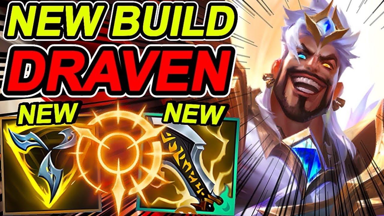 Wild Rift China Draven Adc - 22KILL New OP Build Runes - Sovereign Rank Gameplay