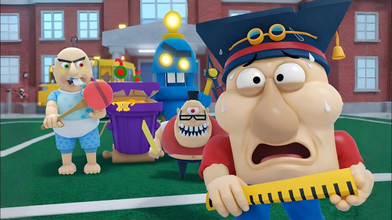 I unlocked all bosses in EPIC SCHOOL ESCAPE #roblox