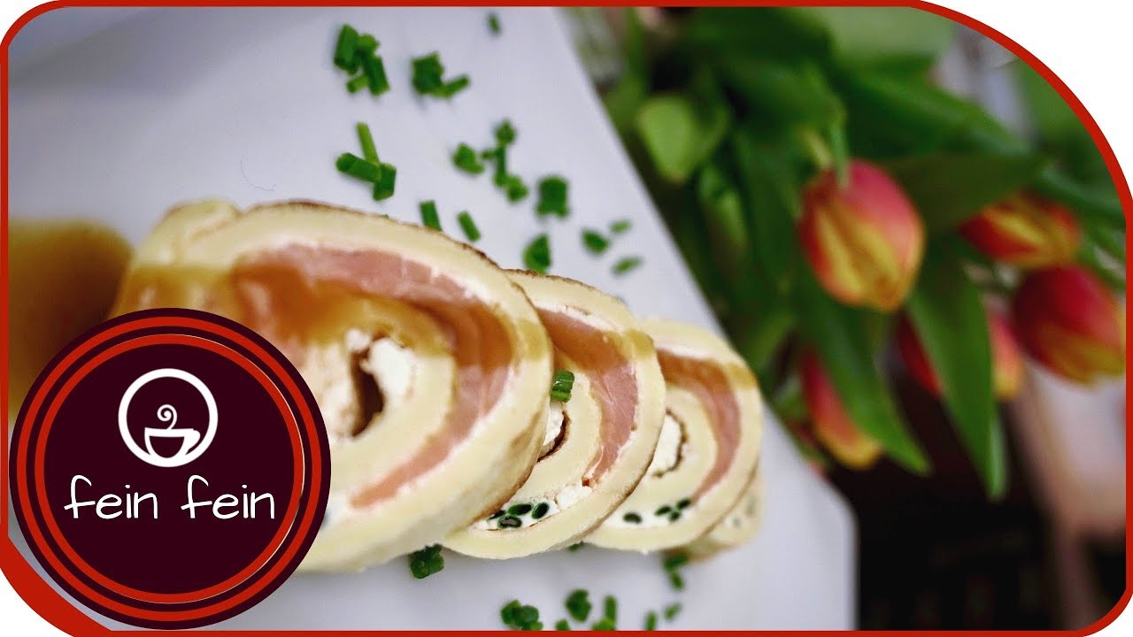 OSTERMENÜ | OsterBrunch  | Teil 1 | Lachsröllchen | Rosensekt Aperetif