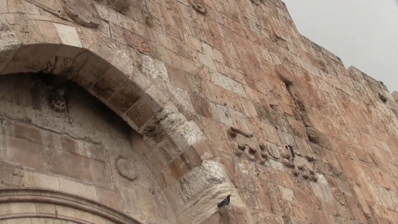 Pelerini la locurile Sfinte din Ierusalim_Ian.2020_Via Dolorosa (Drumul Crucii) cu primele IX stații