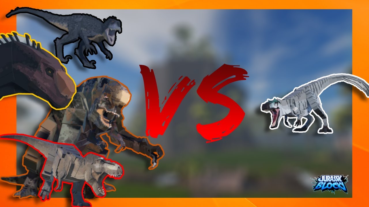 IS YUTYRANNUS THE BEST TIER 2? --- JURASSIC BLOCKY PVP COMPILATION