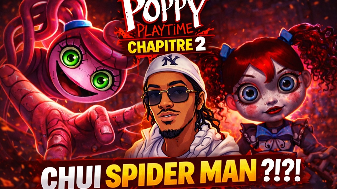 POPPY PLAYTIME CHAPITRE 2 : MOMMY TCHOU TCHOUUUU 😓