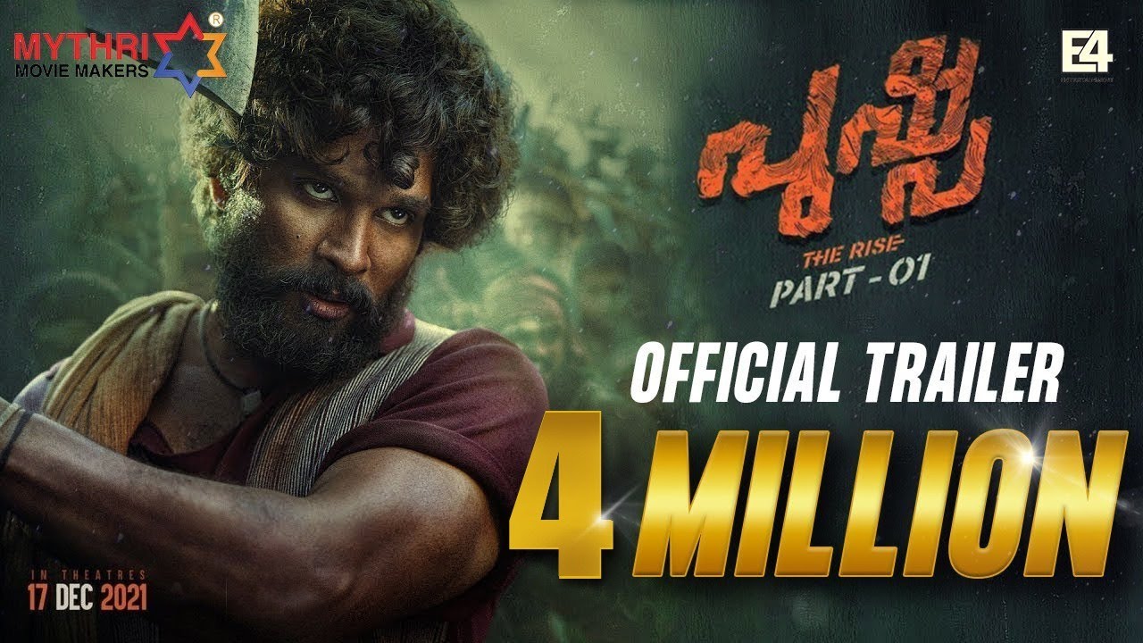 #PushpaTrailer (Malayalam) | Allu Arjun | Rashmika | Fahadh Faasil | Sukumar | DSP