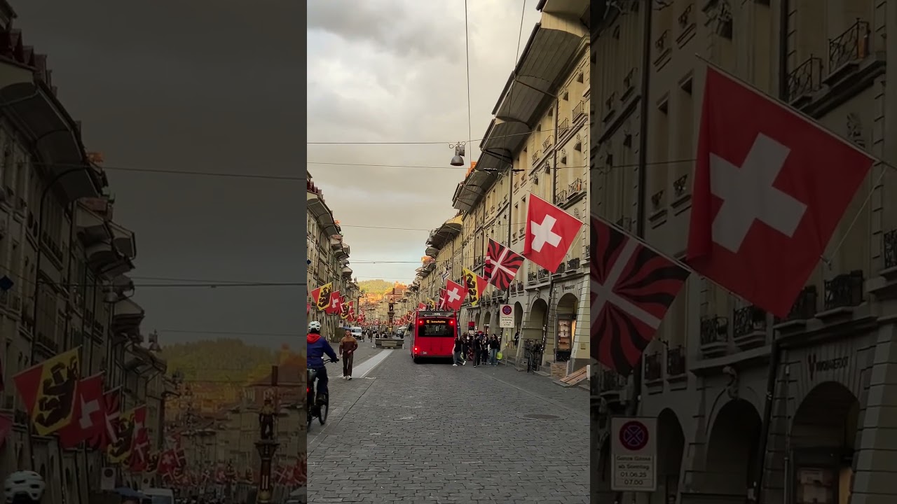 Old Town Bern, Switzerland May 21, 2025