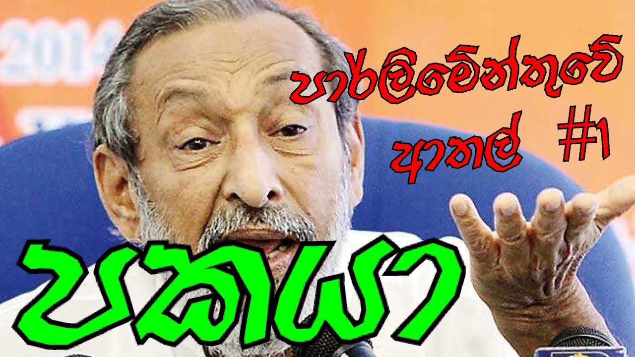 Sri Lankan Parliament Funny (ආතල්) Moments