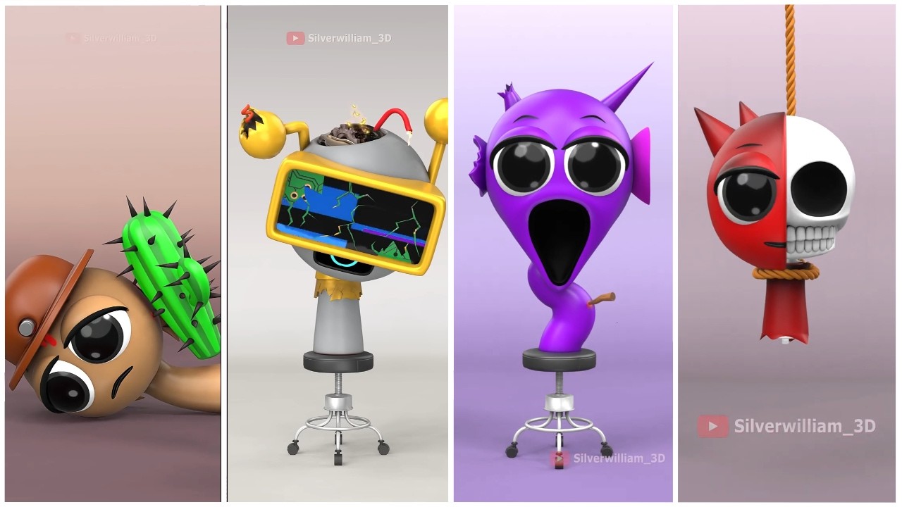 SPRUNKI inredilbox HELP Плитка Hop 5162