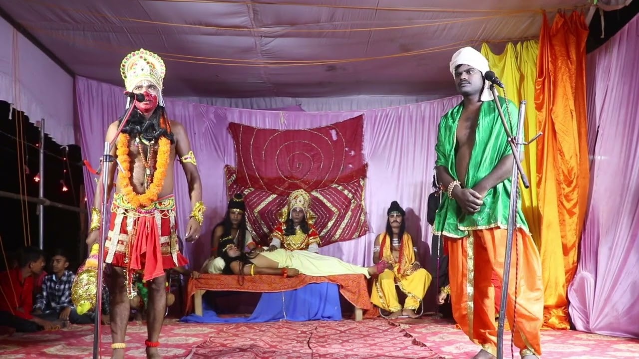 बाबा गोमती प्रसाद गोस्वामी मेमोरियल श्री रामलीला समिति रेवतीगंज बाजार। लक्ष्मण मूर्छा प्रसंग। 2025 ।