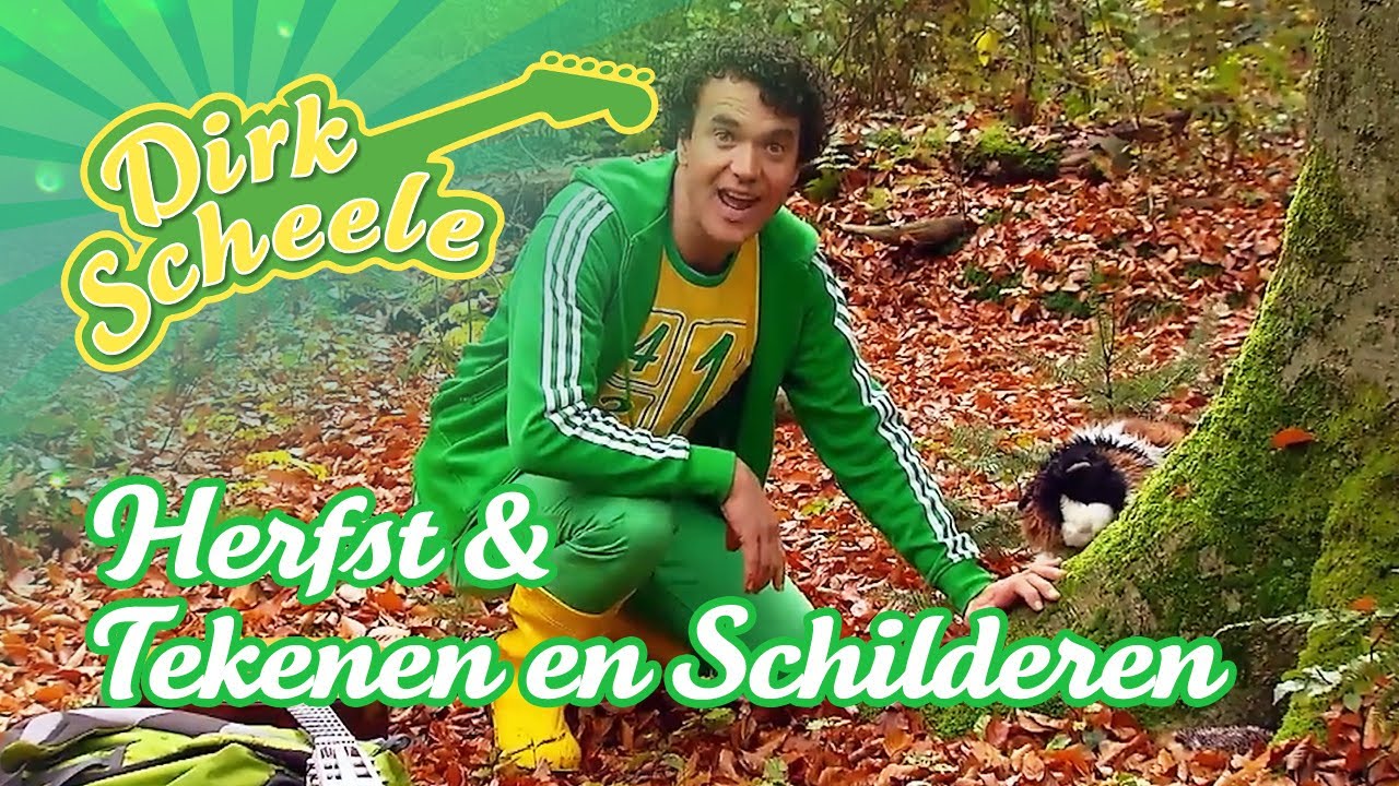 Dirk Scheele - Herfst & Tekenen en schilderen 🍁🎨 | Op Stap met Dirk Scheele