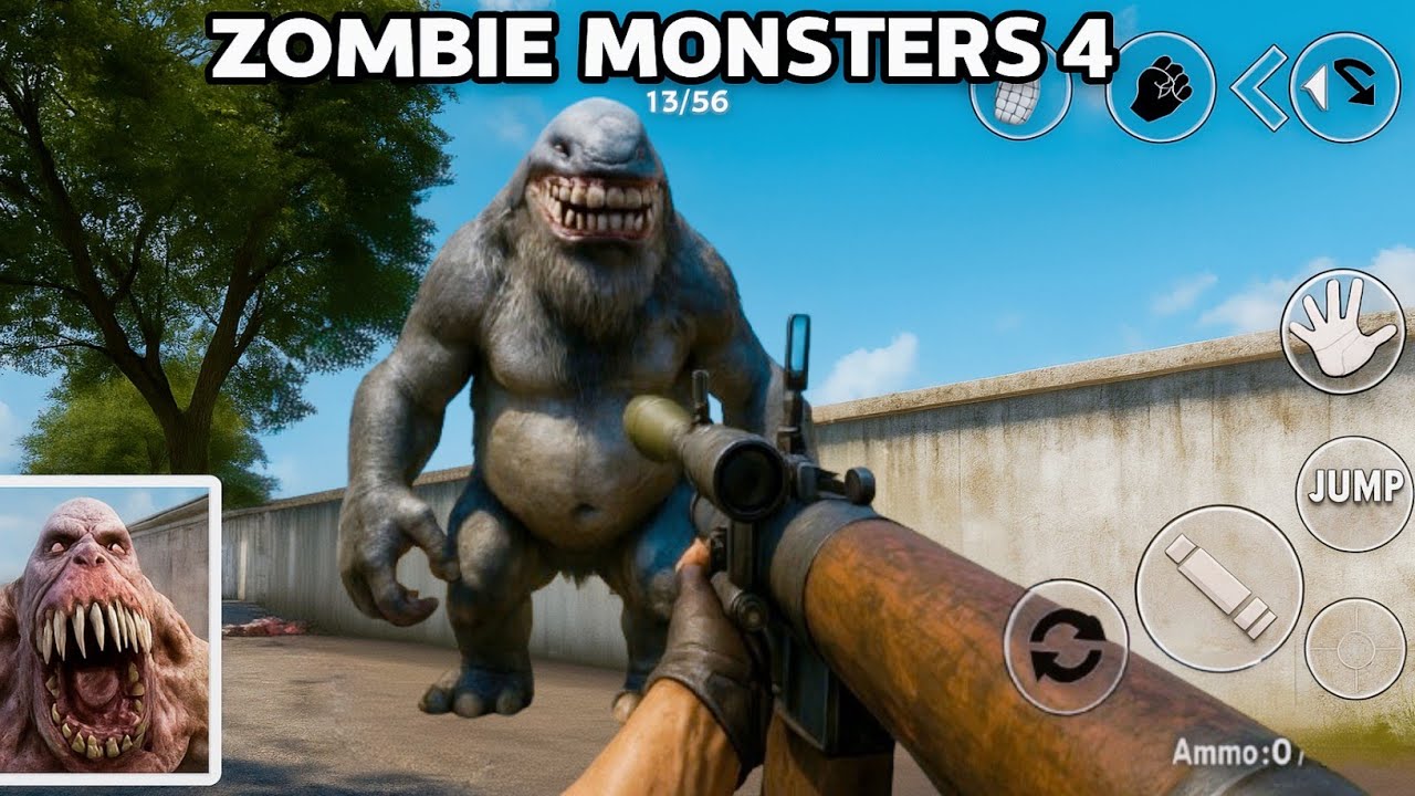 The All Bosses Attack! 😱 Zombie Monsters 4 New Update Levels 22–25 GAMEPLAY
