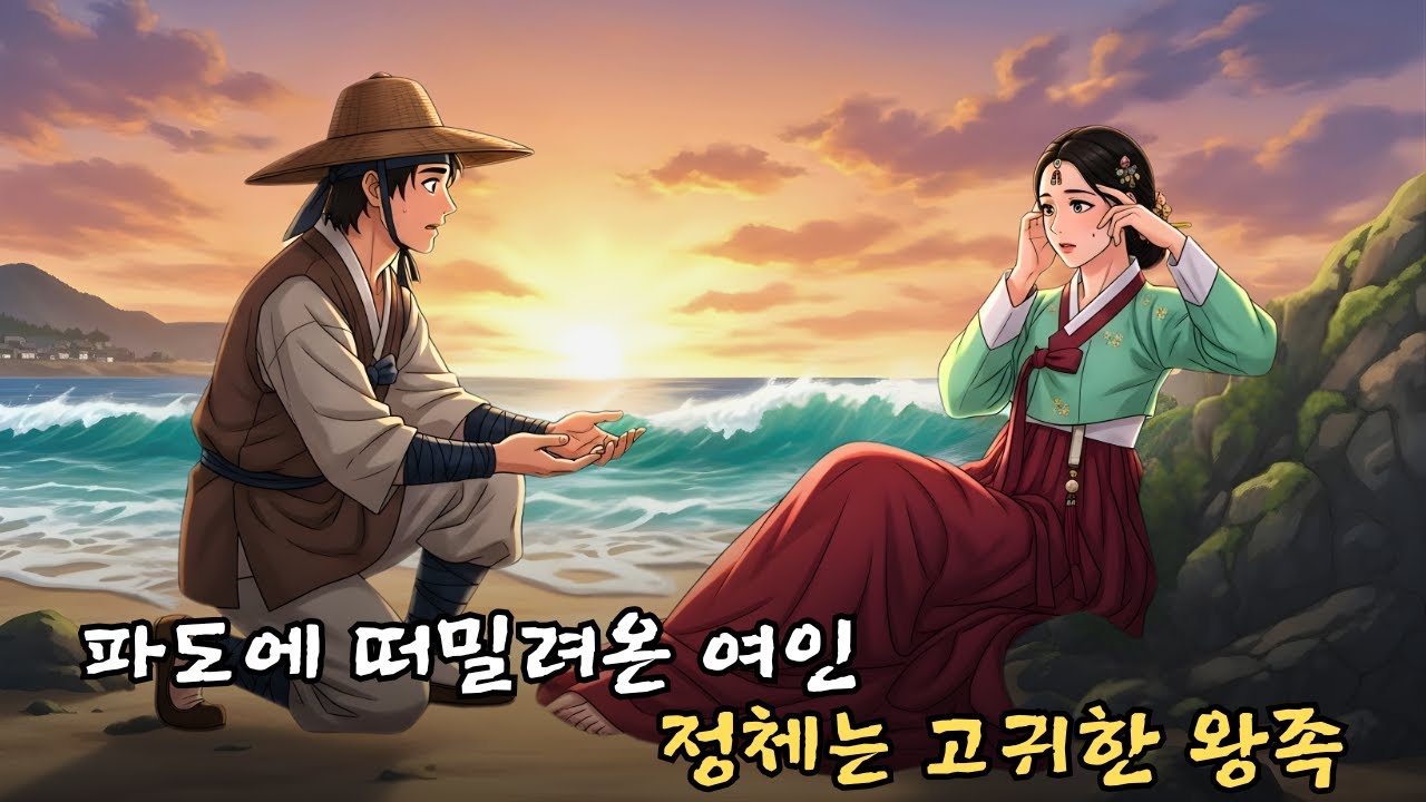 파도에 떠밀려온 기억상실 여인… 그녀의 정체가 왕실이었다 / 조선이야기 / 민담 / 오디오북