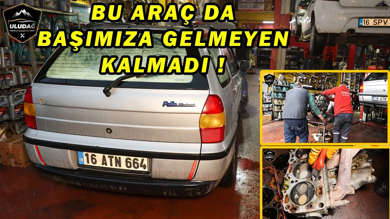 2. EL (ÇIKMA) MOTOR ALMADAN 2 DEFA DÜŞÜNÜN!! (Fiat Palio 1.4 Motor Silindir Kapak Conta Değişimi)