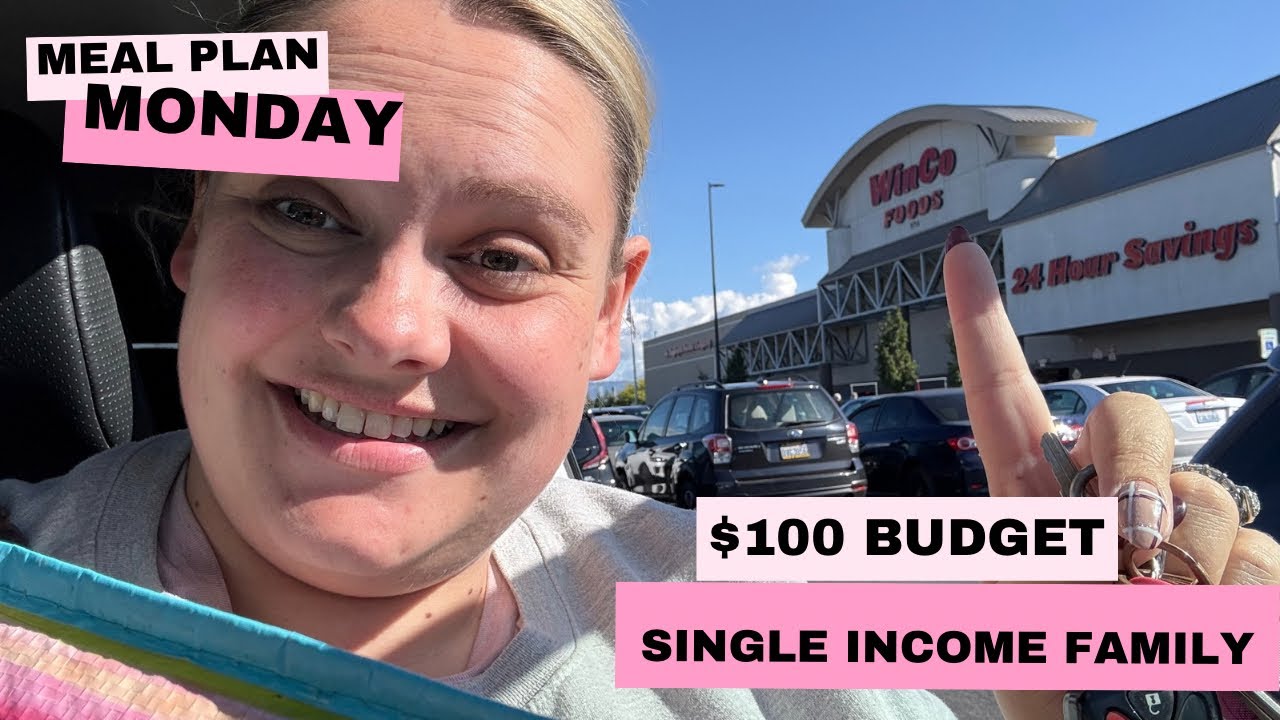 ПЛАН ПИТАНИя НА ПОНЕДЕЛЬНИК | Простые идеи для бюджетного ужина | Бюджет на продукты за 100 долла...