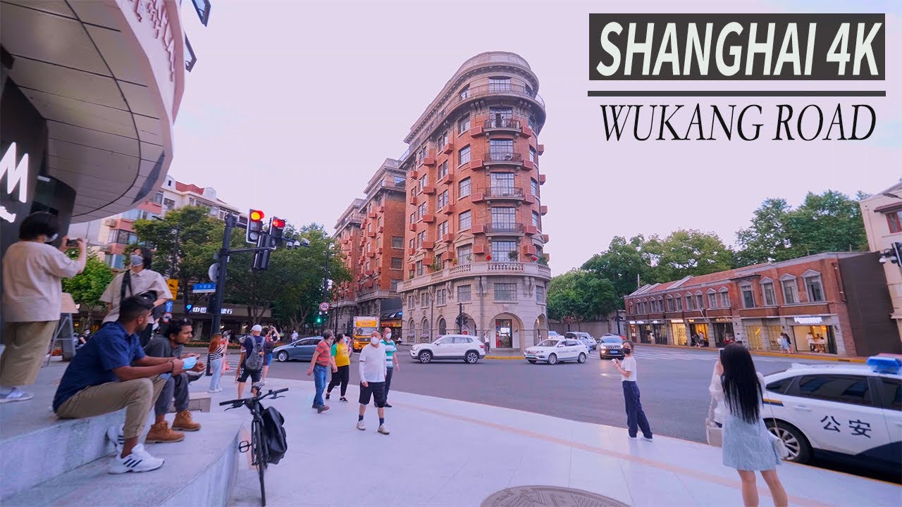 【4K】The Most Beautiful Street In Shanghai|Wukang Road| A Century-Old Celebrated Road in China|武康路步行