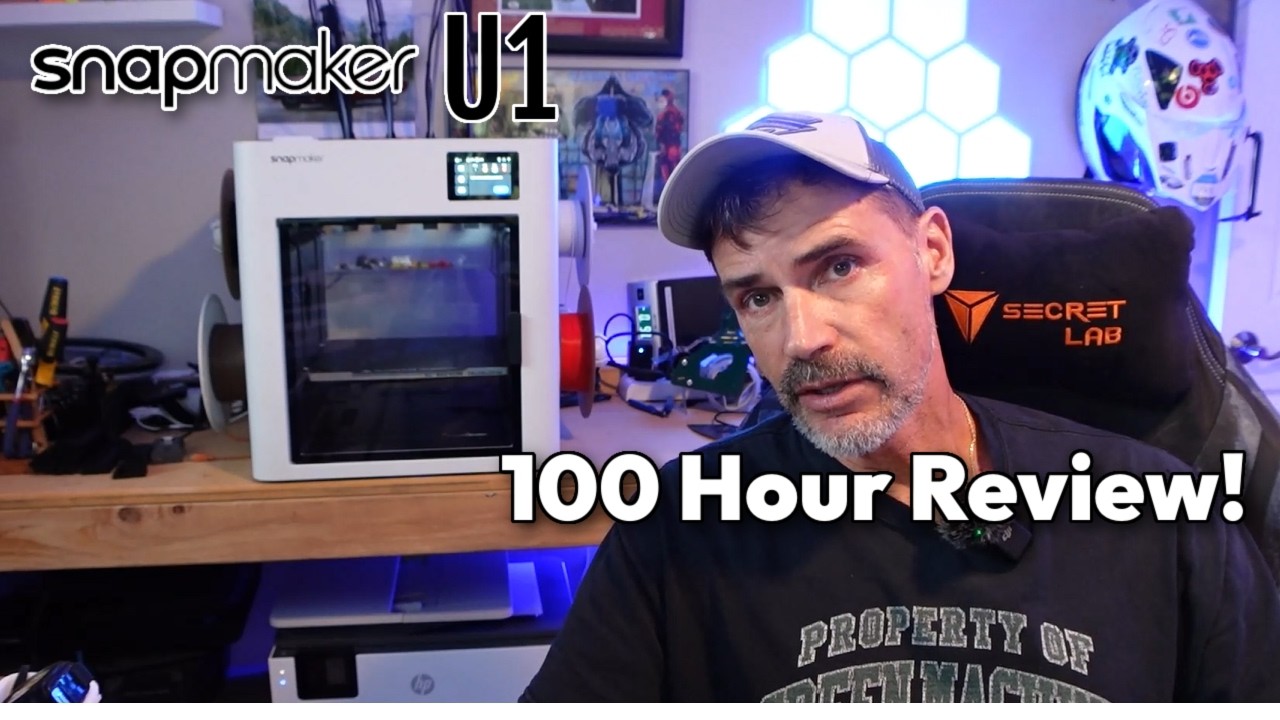 Обзор Snapmaker U1 после 100 часов печати! — Втрое дешевле, чем H2C!